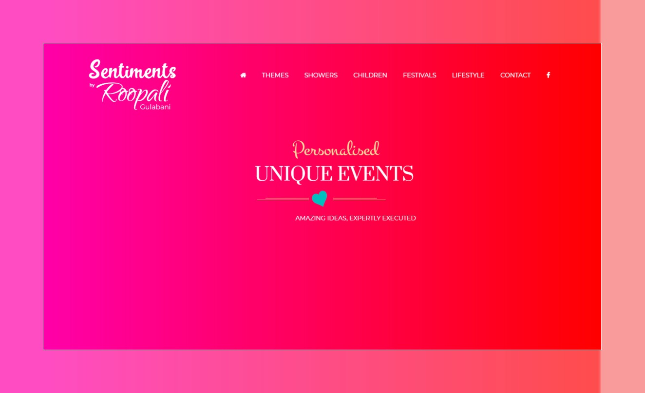 Sentiments Events by Roopali Gulabani