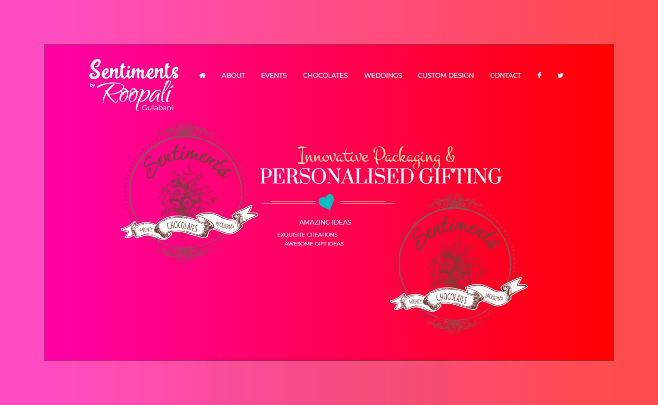 Sentiments Chocolates by Roopali Gulabani